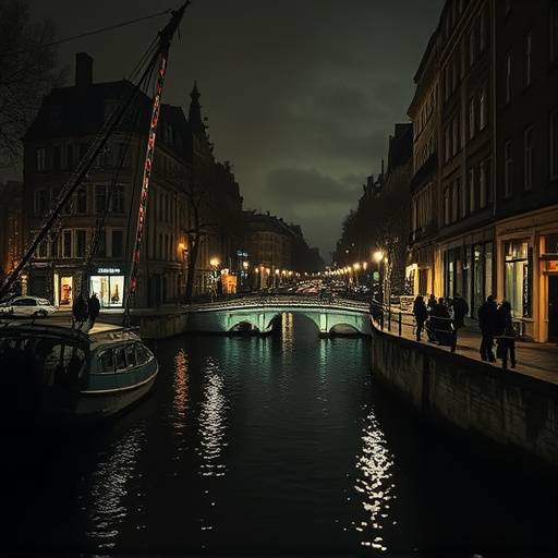 Affiche de la série 'Le Mystère du Canal Saint-Martin'