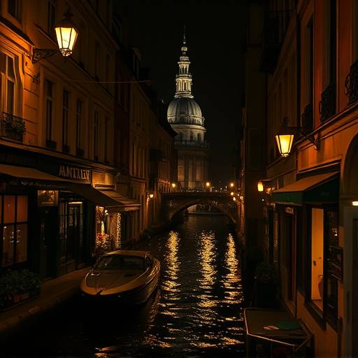 Affiche de la série 'Le Mystère du Canal Saint-Martin'